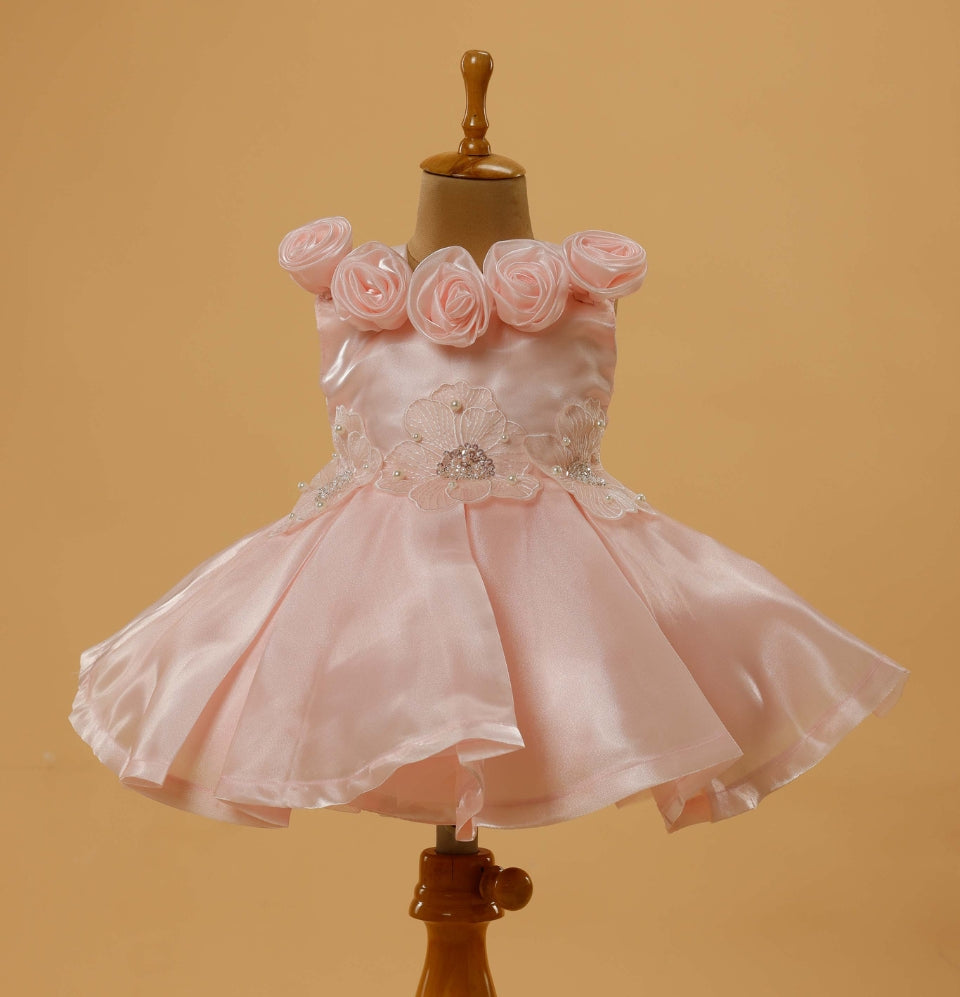 Rose Tissue Frock