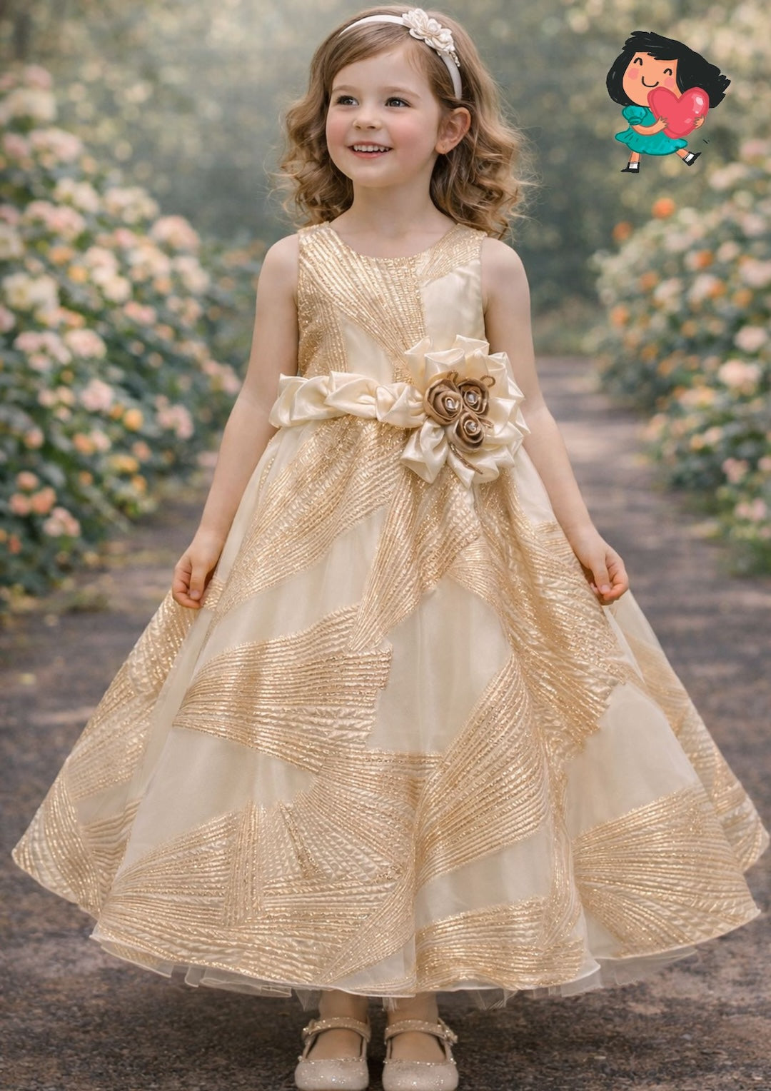 Royal Gold Gown